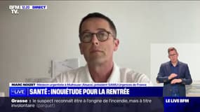 Services d'urgences saturés: "On est très inquiets pour la rentrée" assure Marc Noizet (médecin urgentiste)