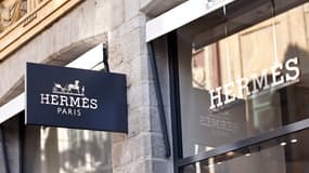 Une boutique Hermès (illustration)