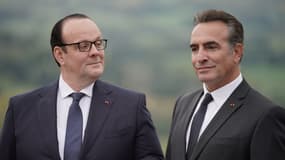 Grégory Gadebois et Nicolas Sarkozy dans "Présidents" d'Anne Fontaine