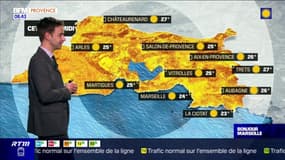 Météo Bouches-du-Rhône: le soleil domine le ciel ce vendredi, 24°C à Marseille et 27°C à Châteaurenard