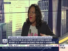 Laetitia Avia (LREM de Paris) : La proposition de loi contre les contenus haineux revient le 21 janvier en séance publique à l'Assemblée - 20/01