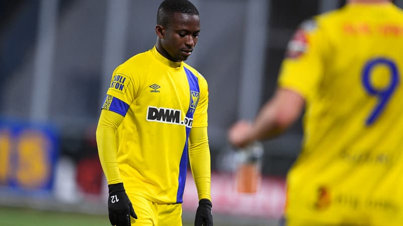 Samuel Asamoah, avec Saint-Trond en 2020