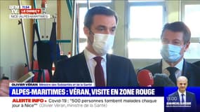 Olivier Véran: "Ce n'est pas le variant sud-africain qui circule à Nice, c'est le variant britannique"