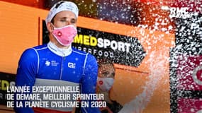 Cyclisme : devant les Pogacar, Roglic et autres Evenepoel, Démare vit une année 2020 exceptionnelle