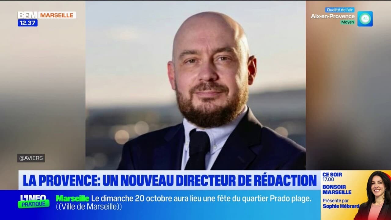 La Provence départ du directeur de la rédaction Aurélien Viers