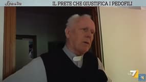 Un prêtre a tenté de justifier la pédophilie, interrogé par une chaîne de télévision italienne.