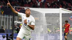 La joie de Kylian Mbappé après son but