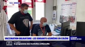 Vaccination obligatoire: les soignants azuréens en colère