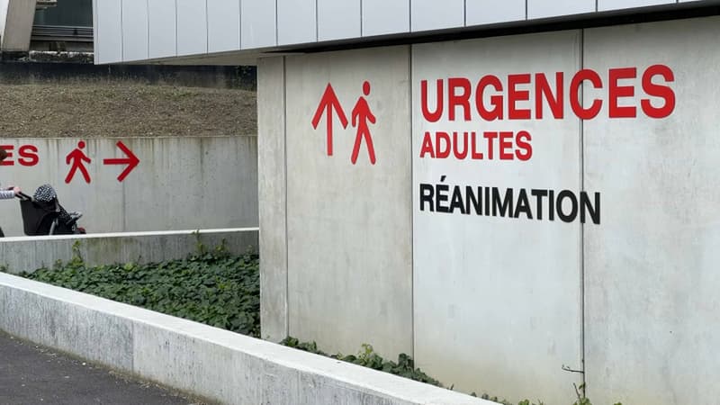 Un service d'urgence français.