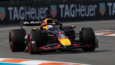 Max Verstappen (Red Bull), au GP de Miami le 3 mai 2025
