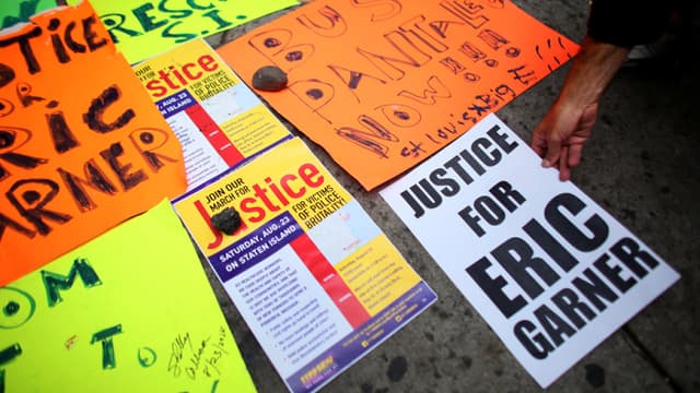 La mort d'Eric Garner avait suscité une vive émotion et une très grande polémique, à New York.