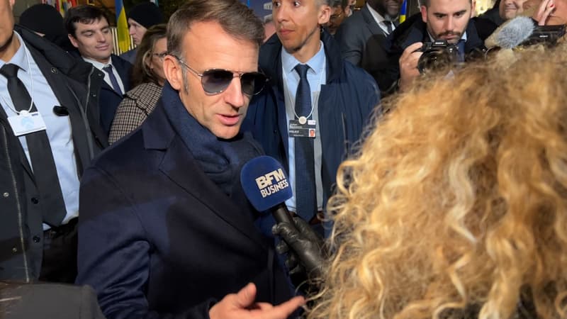 "On est très fiers": Emmanuel Macron veut "tout faire" pour que Yann Le Cun "réussisse depuis la France"