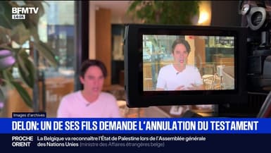 Alain Delon: le dernier fils de l'acteur demande l'annulation de son testament