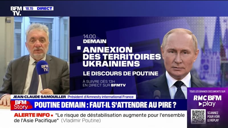 Jean-Claude Samouiller, président d'Amnesty international France: Les référendums en Ukraine sont 