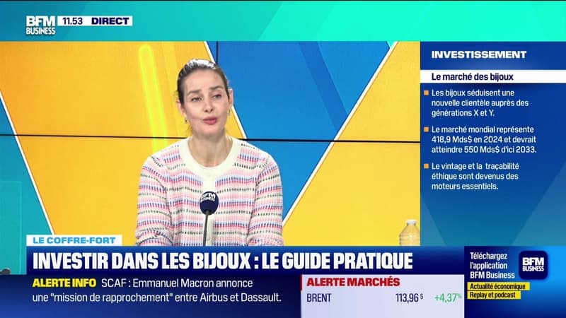 Le coffre-fort : Investir dans les bijoux, le guide pratique - 19/03