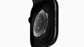 Le haut-parleur de l'Apple Watch Series 10. 