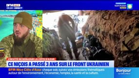"La résistance ukrainienne est toujours sans relâche", raconte un Niçois rentré du front