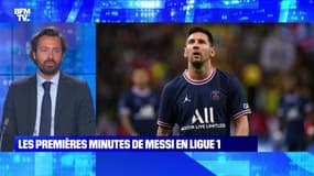 Les premières minutes de Messi en ligue 1 - 29/08