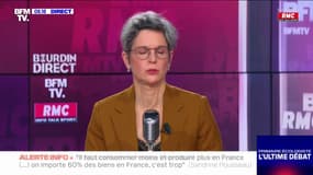 Sandrine Rousseau souhaite créer une tranche supplémentaire d'impôts, au taux de 80%