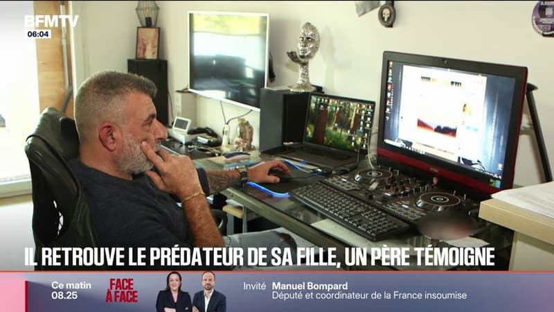 Ce père d'une adolescente de 12 ans a retrouvé le prédateur qui échangeait des messages à caractère sexuel avec sa fille