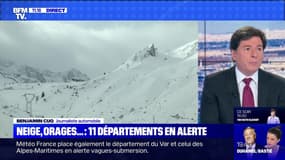 Neige, orages... : 11 départements en alerte (4) - 14/11