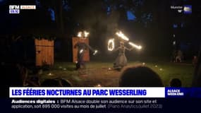 Haut-Rhin: début des fééries nocturnes au parc de Wesserling