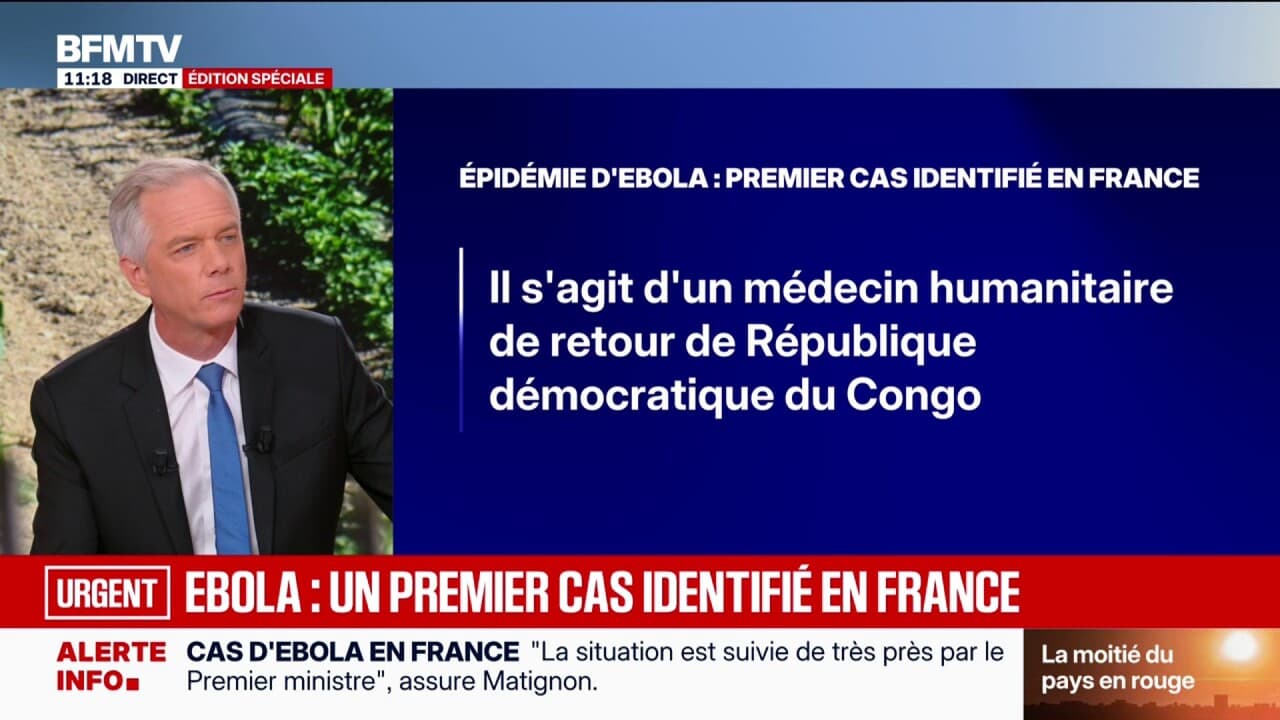 Fransa'da Bir Ebola Vakası: Matignon Tarafından 'Yakından Takip Edilen' Durum