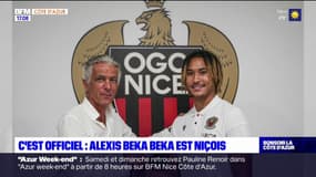 L'OGC Nice officialise l'arrivée d'Alexis Beka Beka