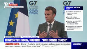 Violences: Emmanuel Macron évoque "les inégalités" et "l'ensauvagement des discours sur les réseaux sociaux" comme raisons