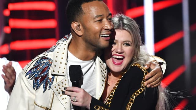 John Legend et Kelly Clarkson