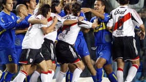 Un Boca-River très chaud en 2004