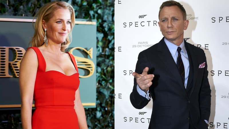Gillian Anderson va-t-elle prendre la place de Daniel Craig dans la saga James Bond?