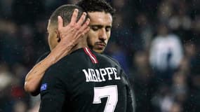 Marquinhos et Mbappé