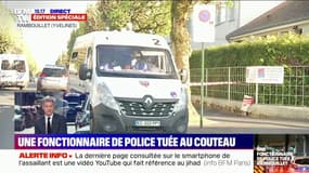 Policière tuée à Rambouillet: "L'individu s'est engouffré derrière elle et l'a égorgée", raconte Jérôme Moisan (Unité SGP Police)