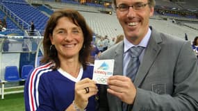 Florence Masnada et Laurent Blanc
