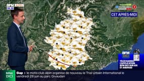 Météo Alpes du Sud: ciel voilé et risque orageux ce vendredi, 21°C prévus à Gap