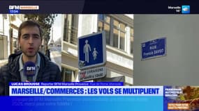 Marseille: les vols se multiplient dans les commerces du centre-ville