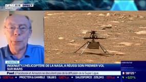 Philippe Droneau (Cité de l'Espace) : Ingenuity, l'hélicoptère de la NASA, a réussi son premier vol sur Mars - 19/04