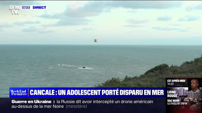 Un adolescent de 18 ans est porté disparu en mer à Cancale (Bretagne), après le passage de la dépression Antoni