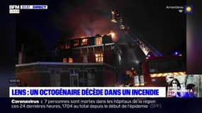 Lens: un octogénaire est mort mercredi soir dans le violent incendie de sa maison