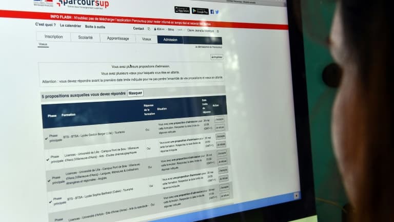 La plateforme d'orientation dans le supérieur Parcoursup