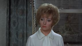 La comédienne Barbara Leigh-Hunt dans le film "Frenzy" d'Alfred Hitchcock