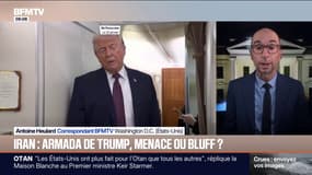 Donald Trump annonce qu'une "armada" est en route pour le golfe Persique