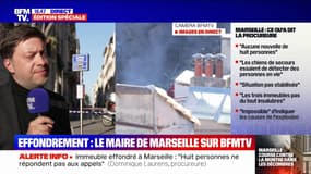 Immeuble effondré à Marseille: l'espoir de retrouver des survivants "est infime", affirme le maire Benoît Payan