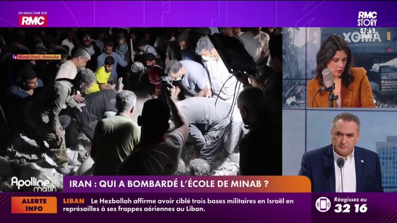 Ecole de Minab : "Ce n'est pas une attaque israélienne"