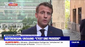 Emmanuel Macron: "Je veux redire tout notre soutien, notre affection au peuple britannique, à la famille royale et au roi Charles III"