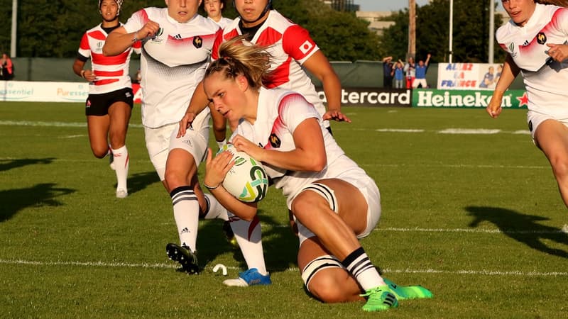 La France s'est baladée contre le Japon en Irlande (72-14).