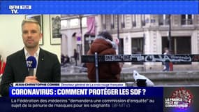 Le directeur de la Croix Rouge annonce avoir renforcé les maraudes pour les SDF pendant le confinement