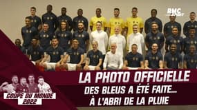 Coupe du monde 2022 : les Bleus prennent la pose pour leur photo officielle... en intérieur
