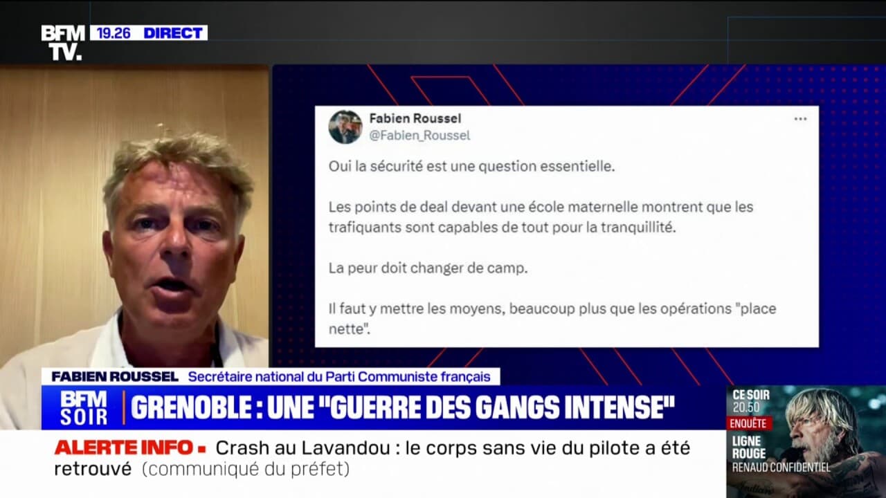 "La Peur Doit Changer De Camp": Fabien Roussel (PCF) Réagit à La ...